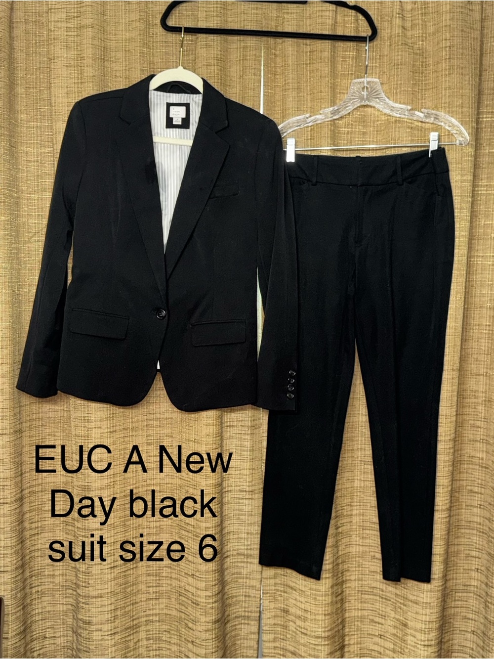 a new day Black Women's Suit Blazer & Pants